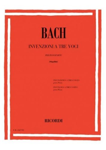 BACH - Invenzioni a 3 voci (Mugellini)