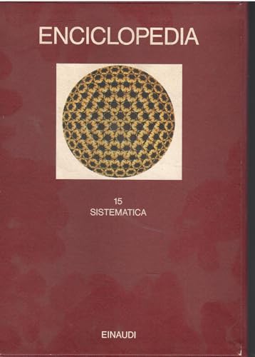 enciclopedia einaudi 15 volumi A-Z sistematica