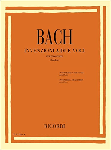 J. S. BACH - Invenzioni a 2 voci (Mugellini)