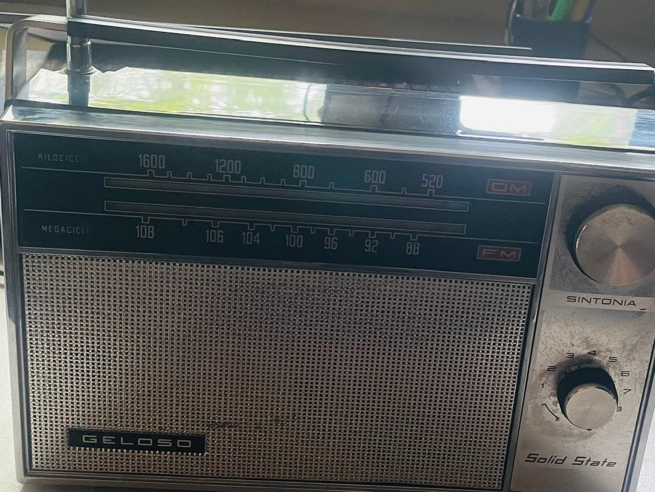 Radio Vintage Geloso G. 16-202 Solid State AM-FM – Anni '60/'70