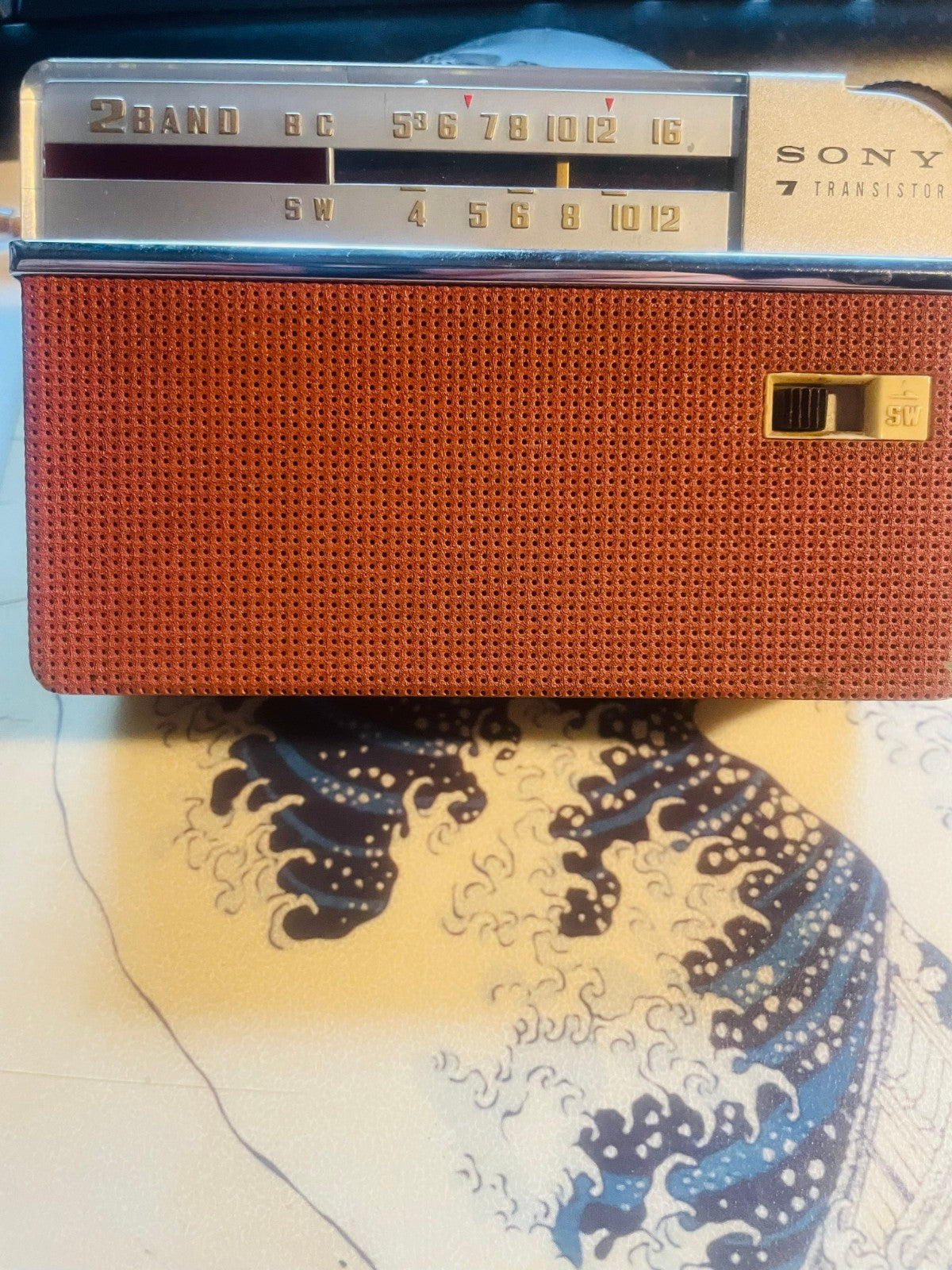 radio Sony 7 transistor 2 band 1959