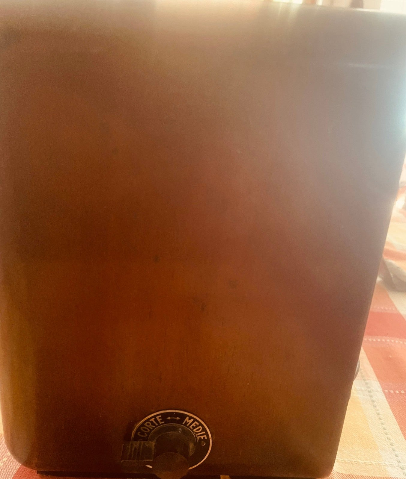 Radio d'Epoca a Valvole Minerva Milano Mobile in Legno Scala Parlante Vintage An