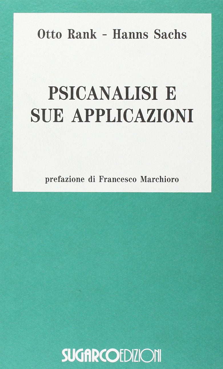 Psicanalisi e sue applicazioni