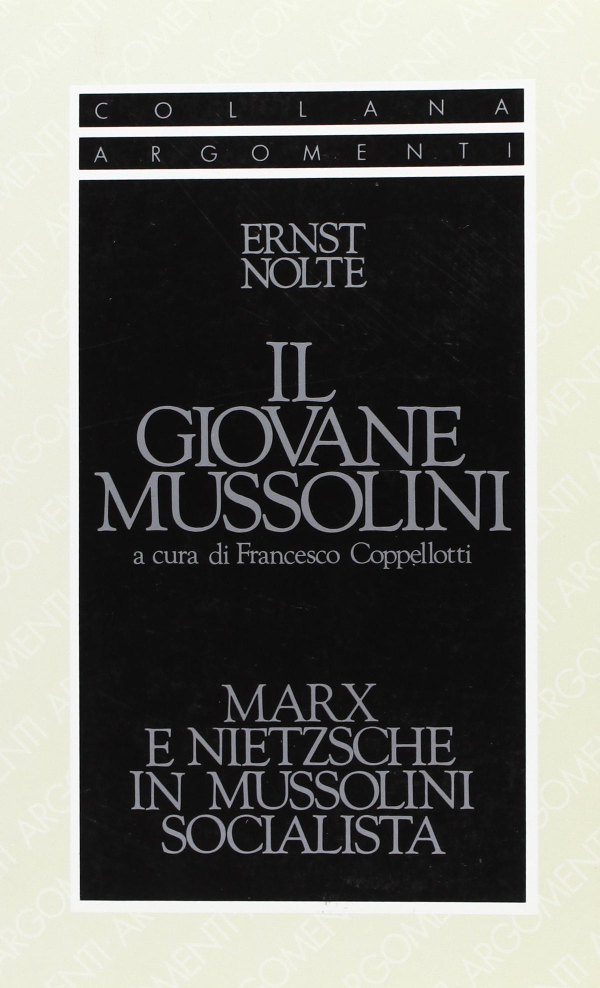 Il giovane Mussolini