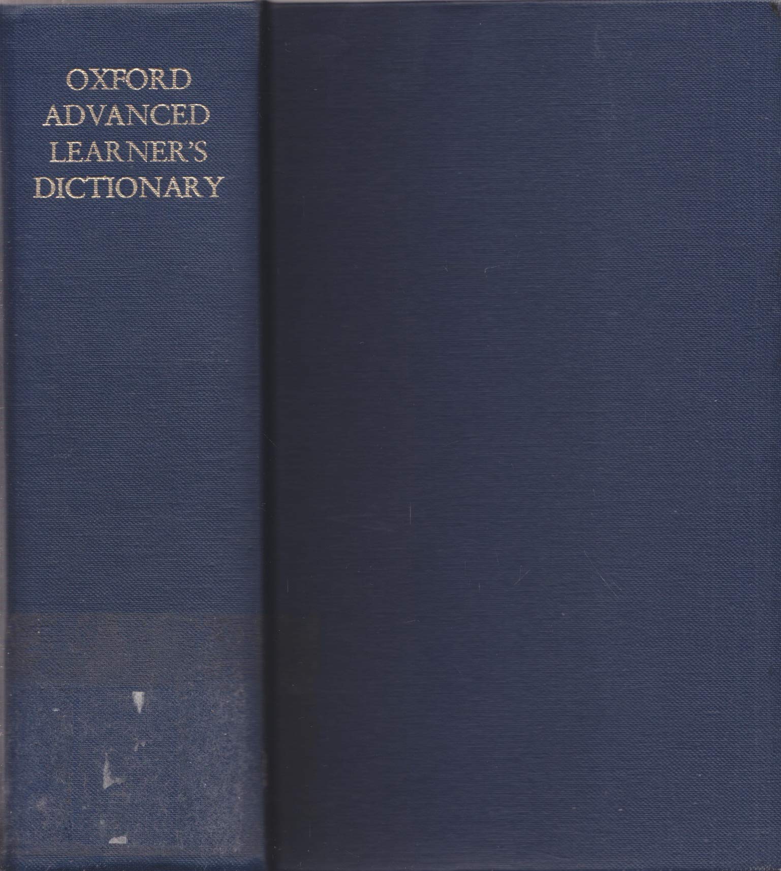 Oxford advanced learner's dictionary hardback