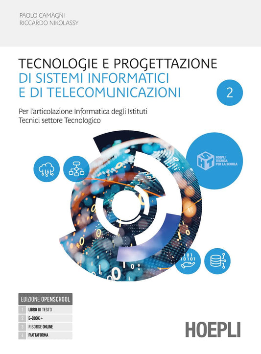 Tecnologie e progettazione di sistemi informatici e di telecomunicazion. Per l'articolazione informatica degli istituti tecnici settore tecnologico.. industriali. Con e-book. C.. (Vol. 2)