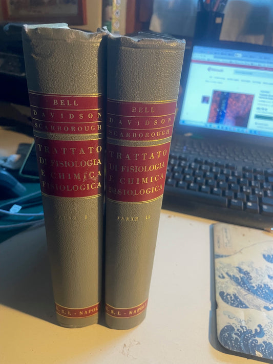  TRATTATO DI FISIOLOGIA E CHIMICA ISTOLOGICA 1 E 2 ° VOLUME