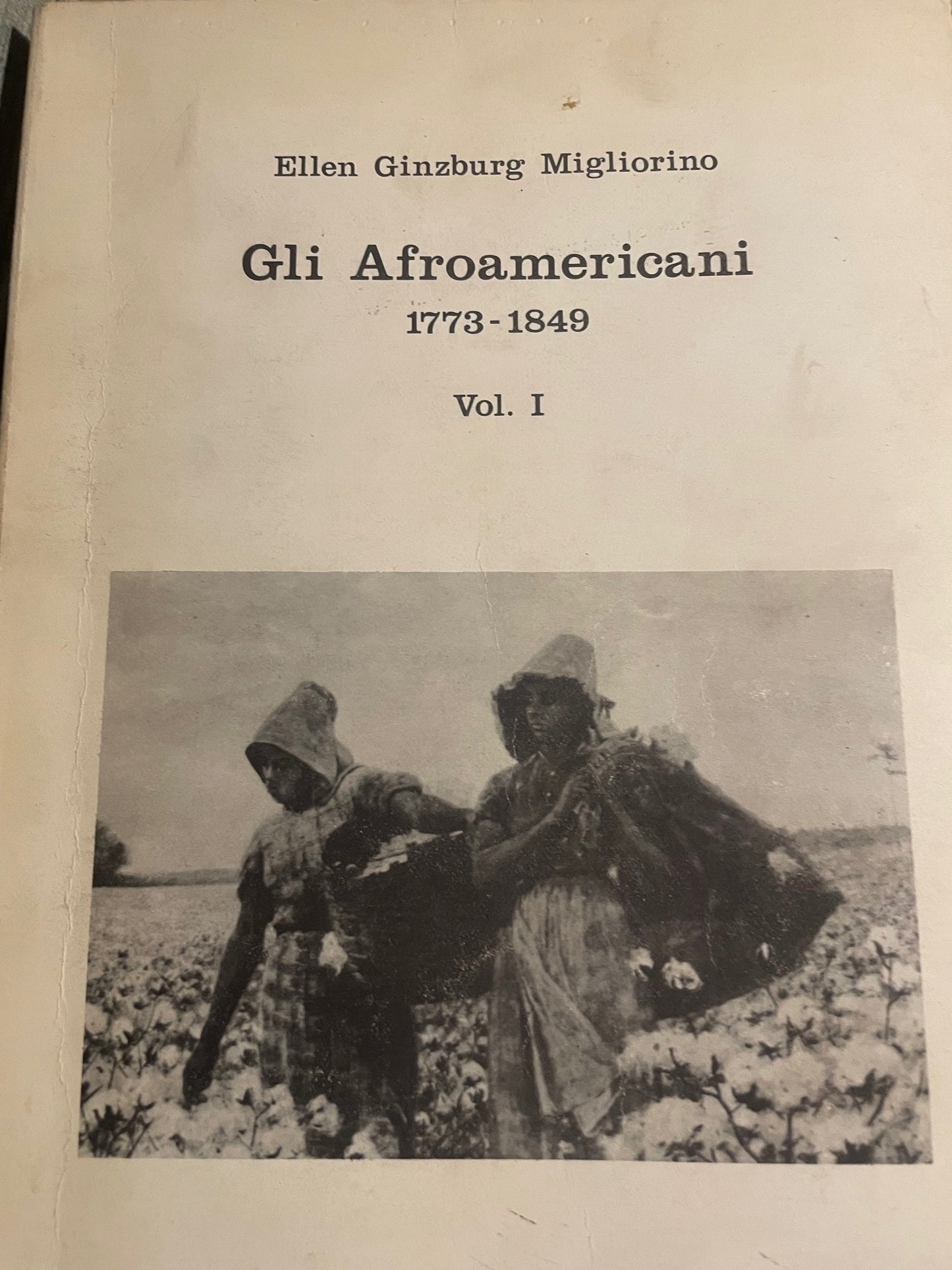Gli afroamericani. 1773 - 1849 (Vol. 1)