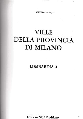 Ville della provincia di Milano. Lombardia 4