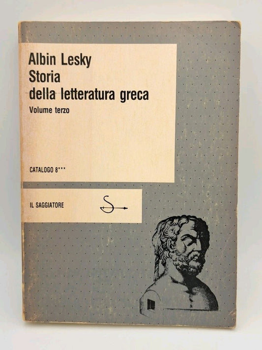 LESKY STORIA DELLA LETTERATURA GRECA VOLUME 3