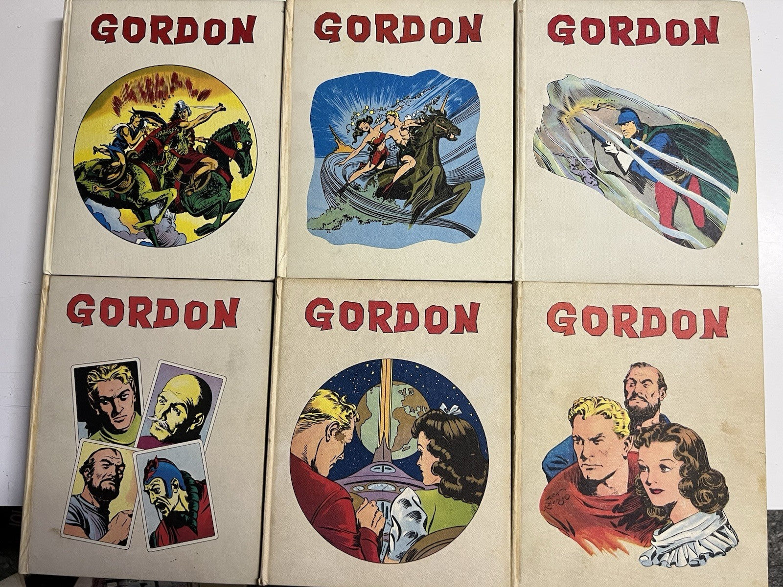 GORDON  IN 6 VOLUMI 