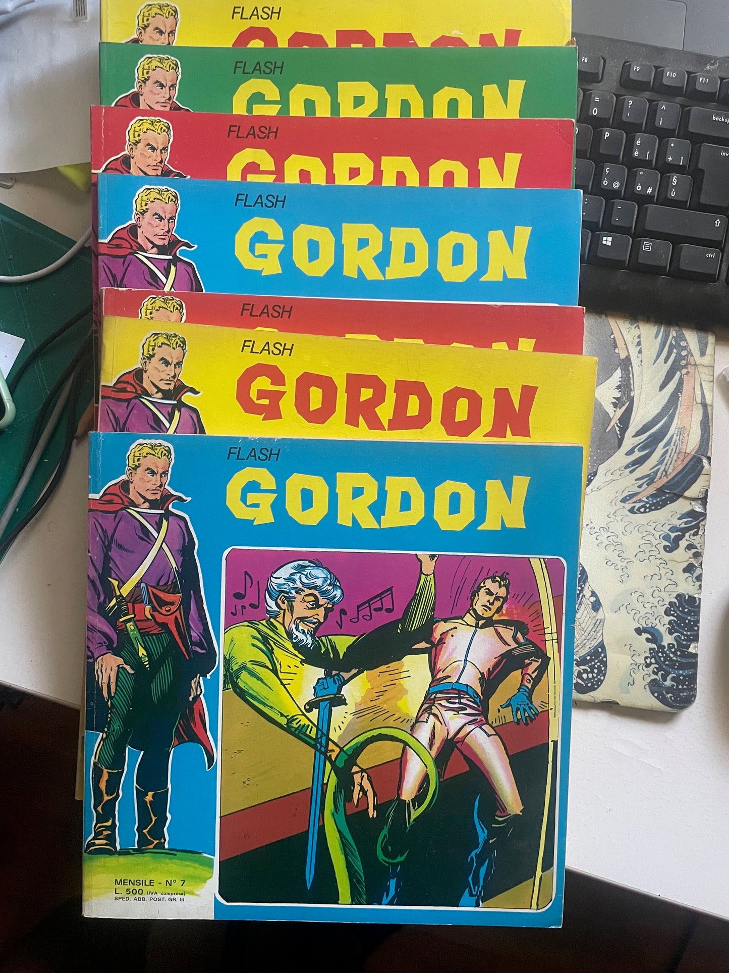 FLASH GORDON MENSILE 1/2/3/4/5/6/7