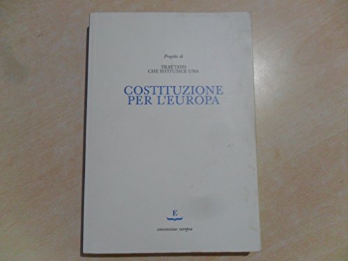 COSTITUZIONE PER L'EUROPA