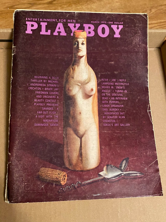 Playboy Magazine MARCH 1972