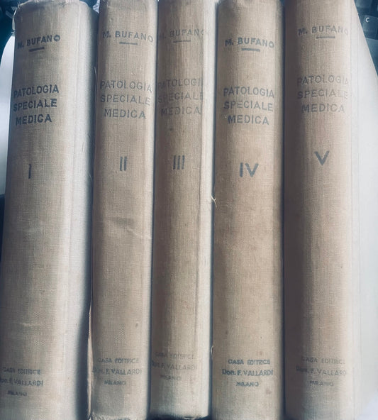 PATOLOGIA MEDICA IN 5 VOLUMI