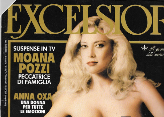 - EXCELSIOR - N.33 OTTOBRE 1988 - MOANA POZZI - 