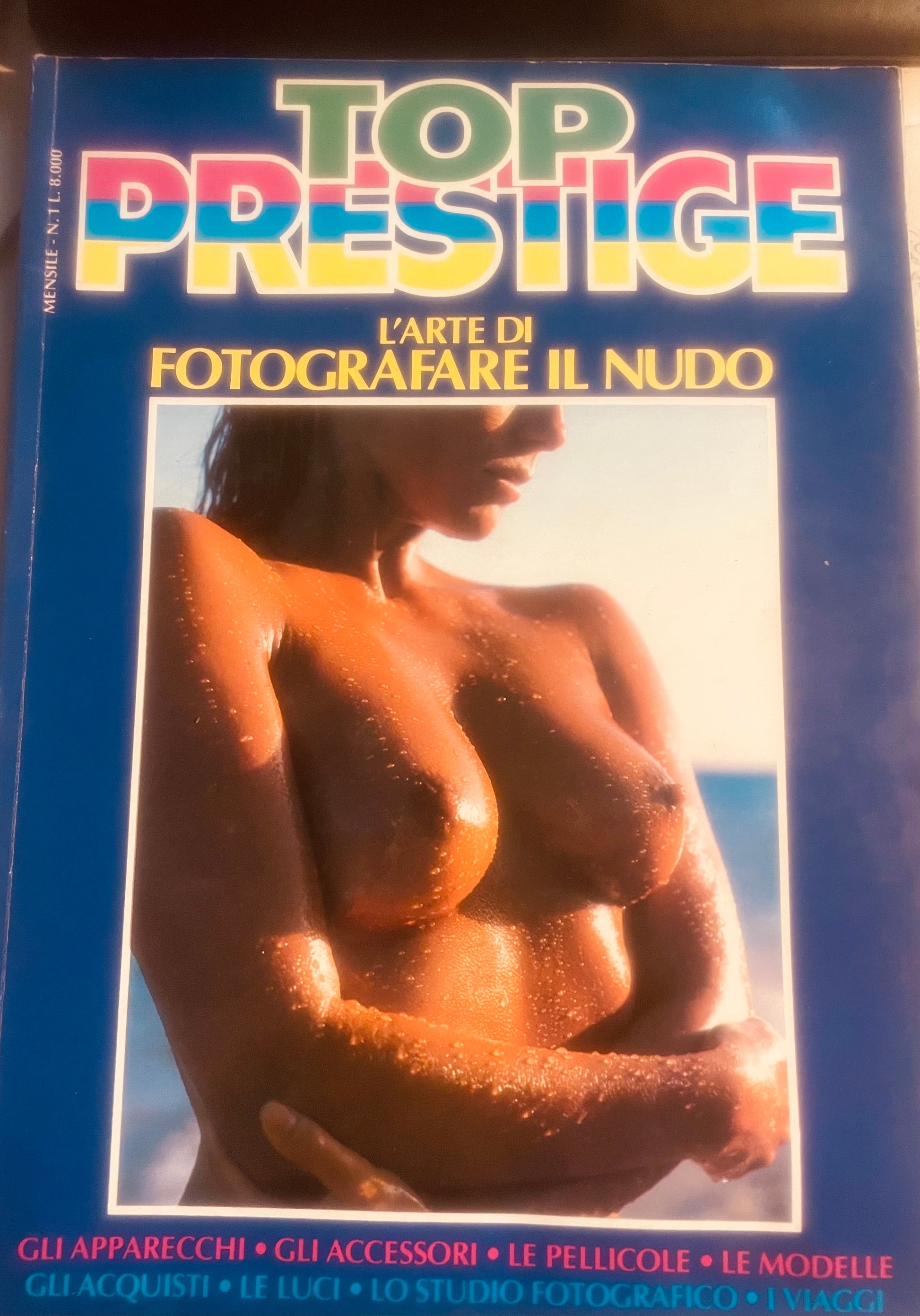 TOP PRESTIGE L'ARTE DI FOTOGRAFARE IL NUDO VOL 1