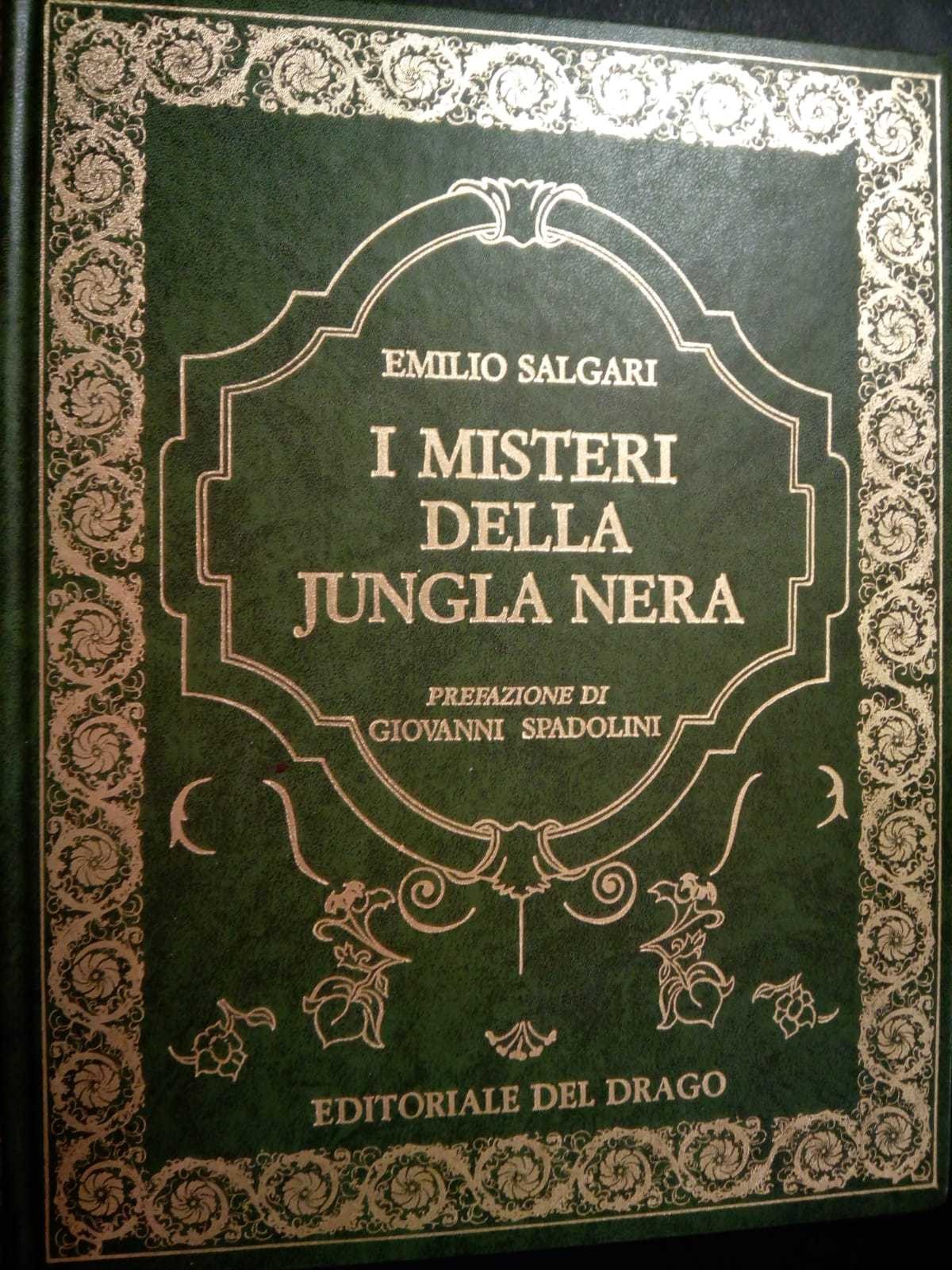 Emilio Salgari I misteri della giungla nera prefazione Spadolini Editoriale Del Drago 1990
