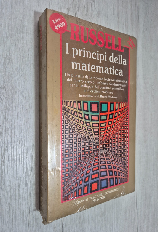 L- I PRINCIPI DELLA MATEMATICA - RUSSELL - NEWTON -- 1a ED. - 1971 - B - ZCS304