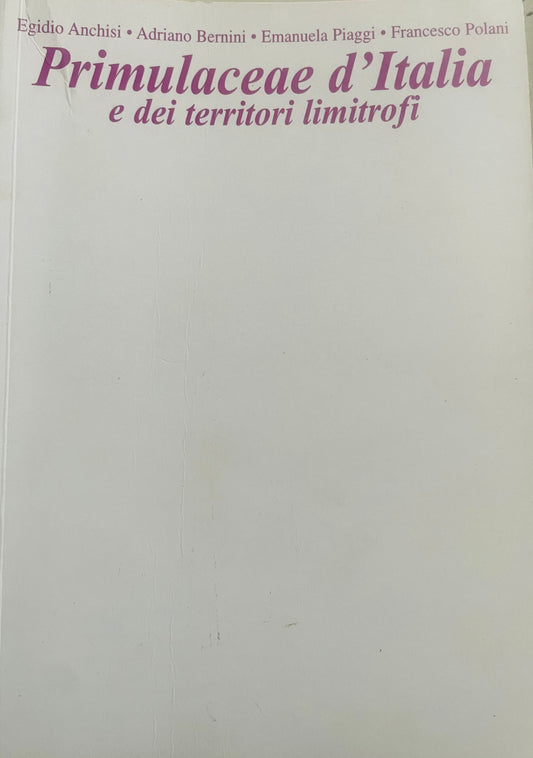 primulaceae d'italia e dei territori limitrofi