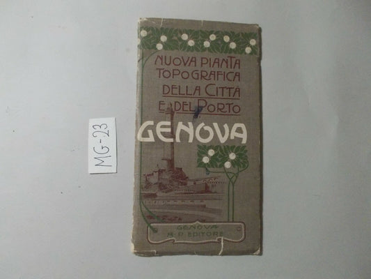 NUOVA PIANTA TOPOGRAFICA DELLA CITTA' E DEL PORTO DI GENOVA