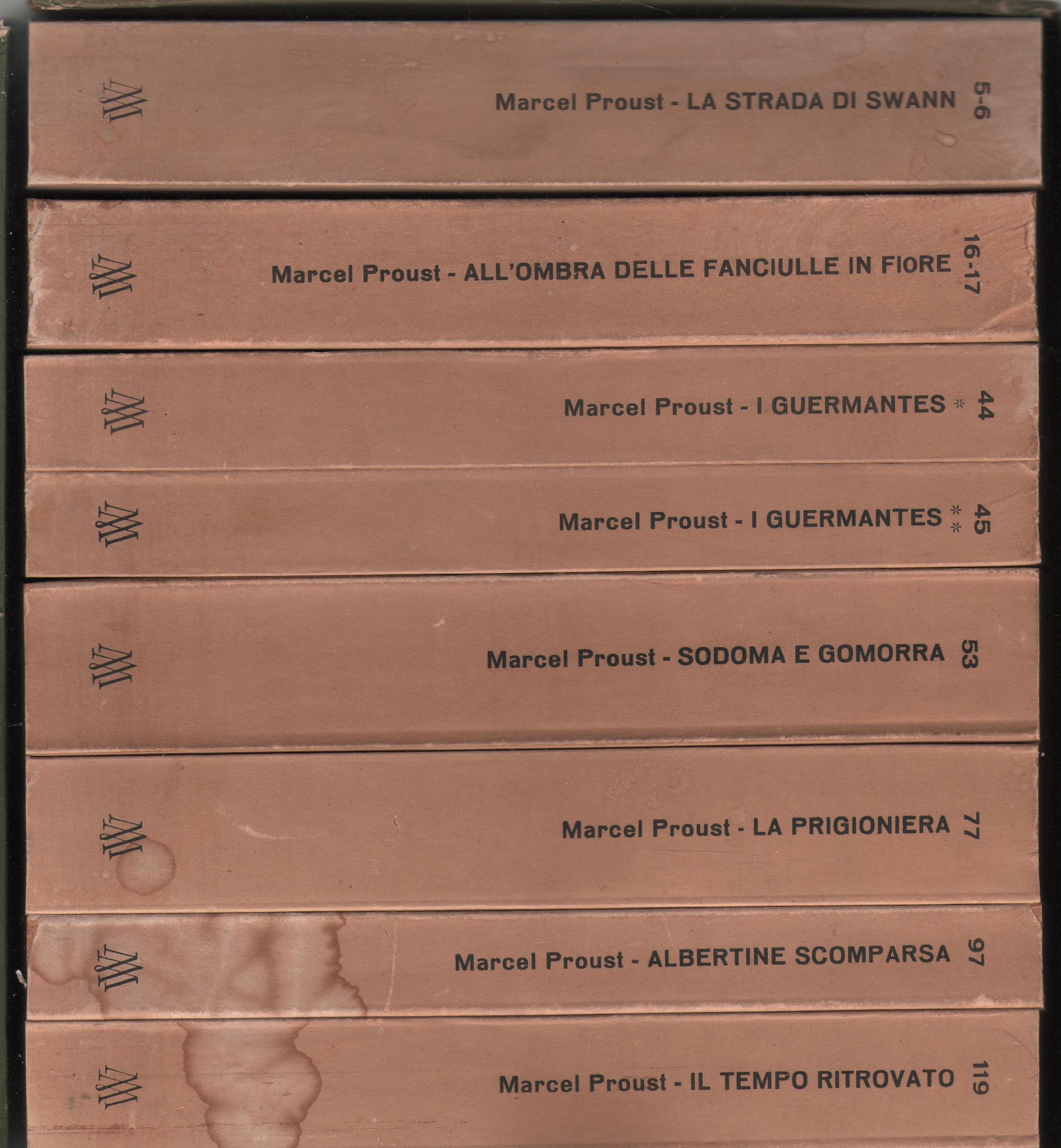 Alla ricerca del tempo perduto. 8 volumi cofanetto