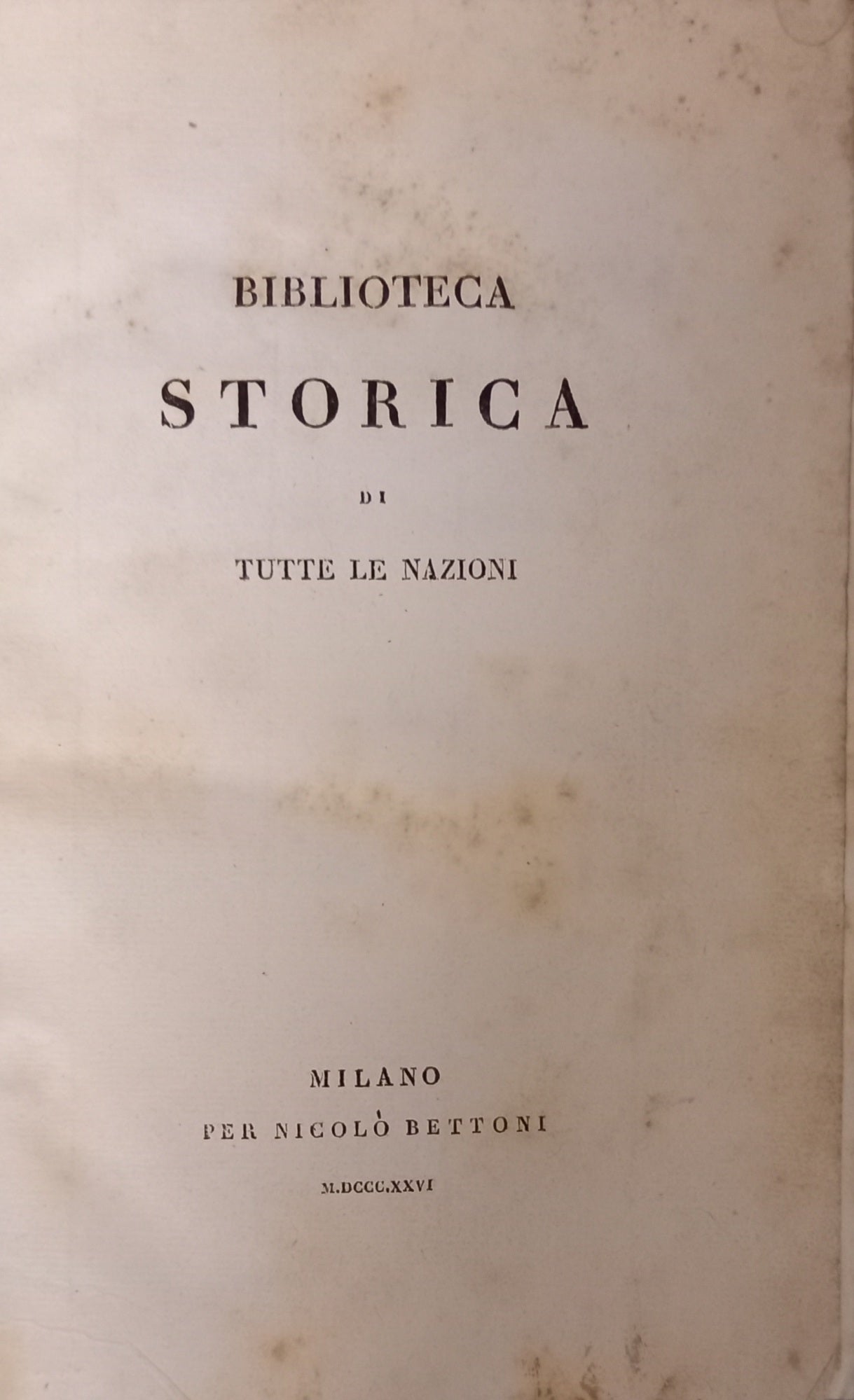 Biblioteca storica di tutte le nazioni - Vol 2