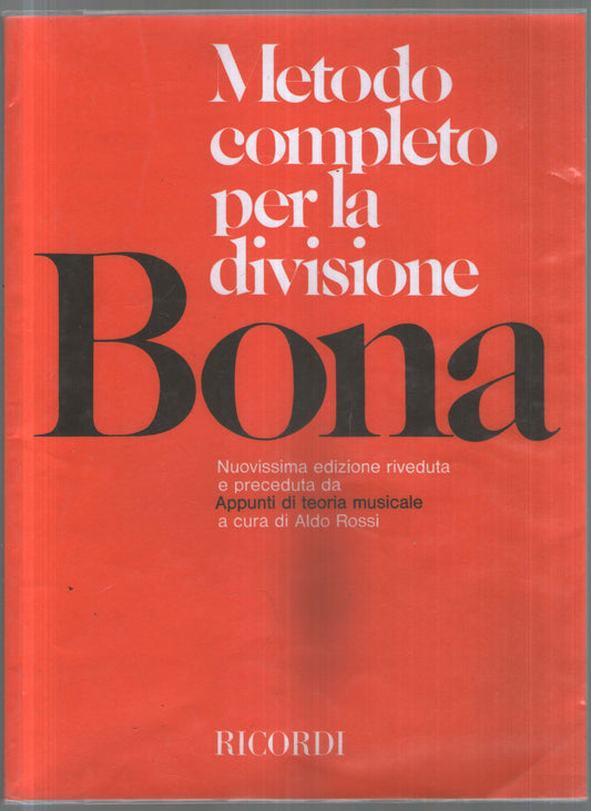 Bona - Metodo Completo Per La Divisione