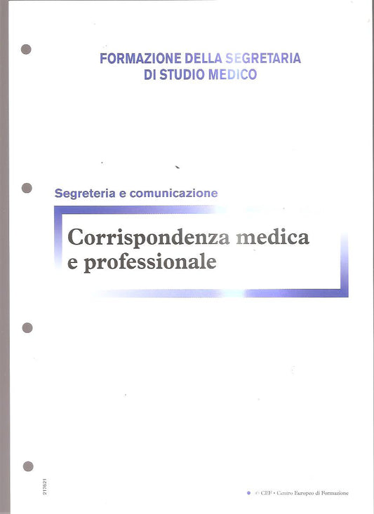 Corrispondenza medica e professionale
