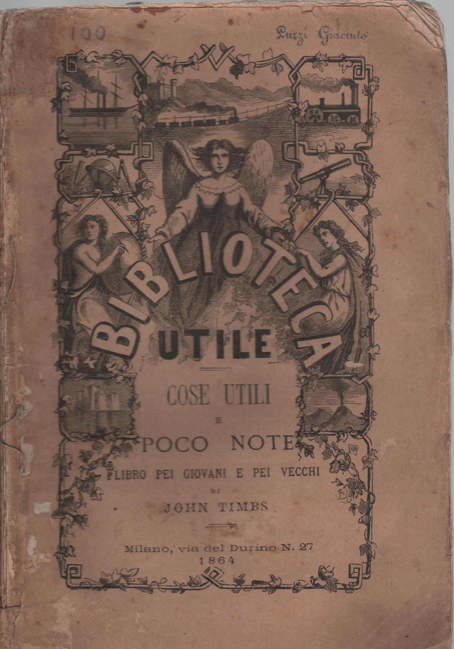 Cose utili e poco note libro pei giovani e pei vecchi