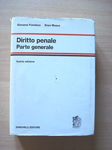 Diritto penale. Parte generale
