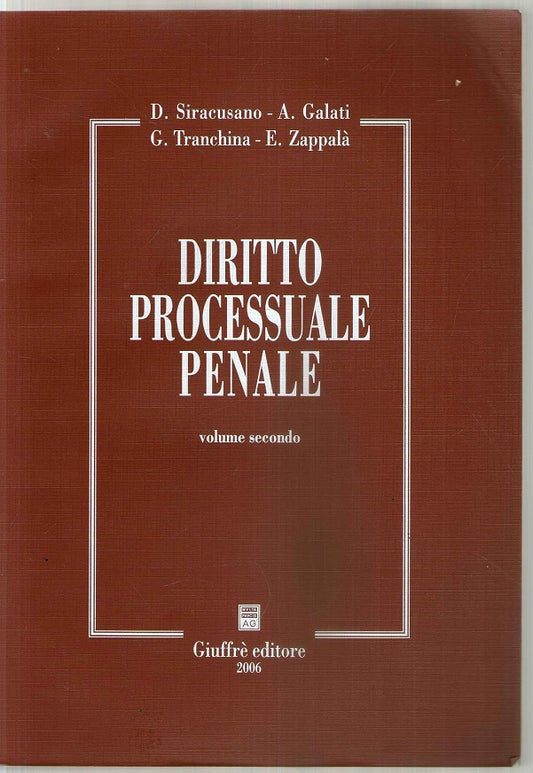 Diritto processuale penale: 2