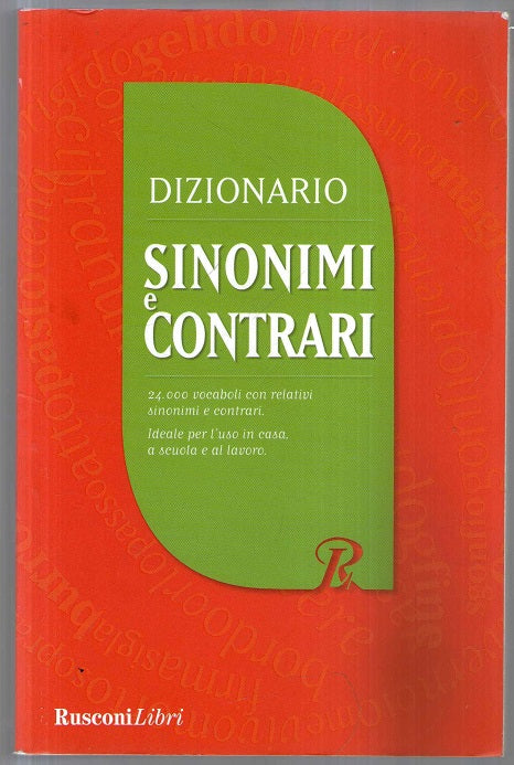 Dizionario sinonimi e contrari