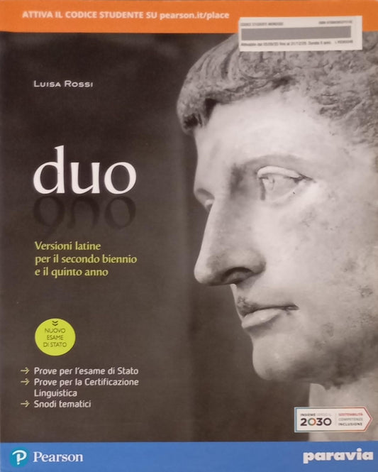 Duo. Versioni greche e latine. Per il 2° biennio e il 5° anno delle le Scuole superiori. Con e-book. Con espansione online