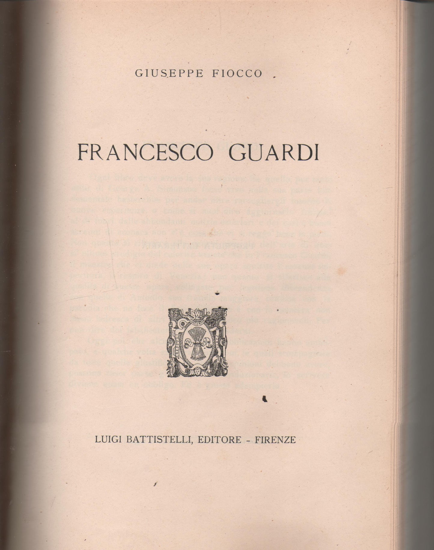 FRANCESCO Guardi