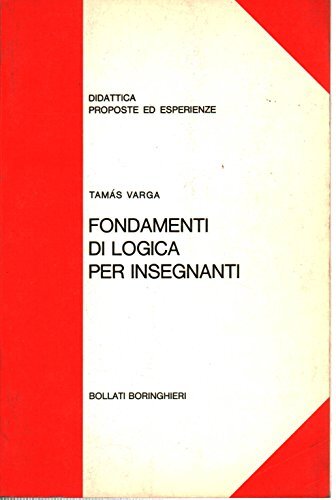 Fondamenti di logica per insegnanti