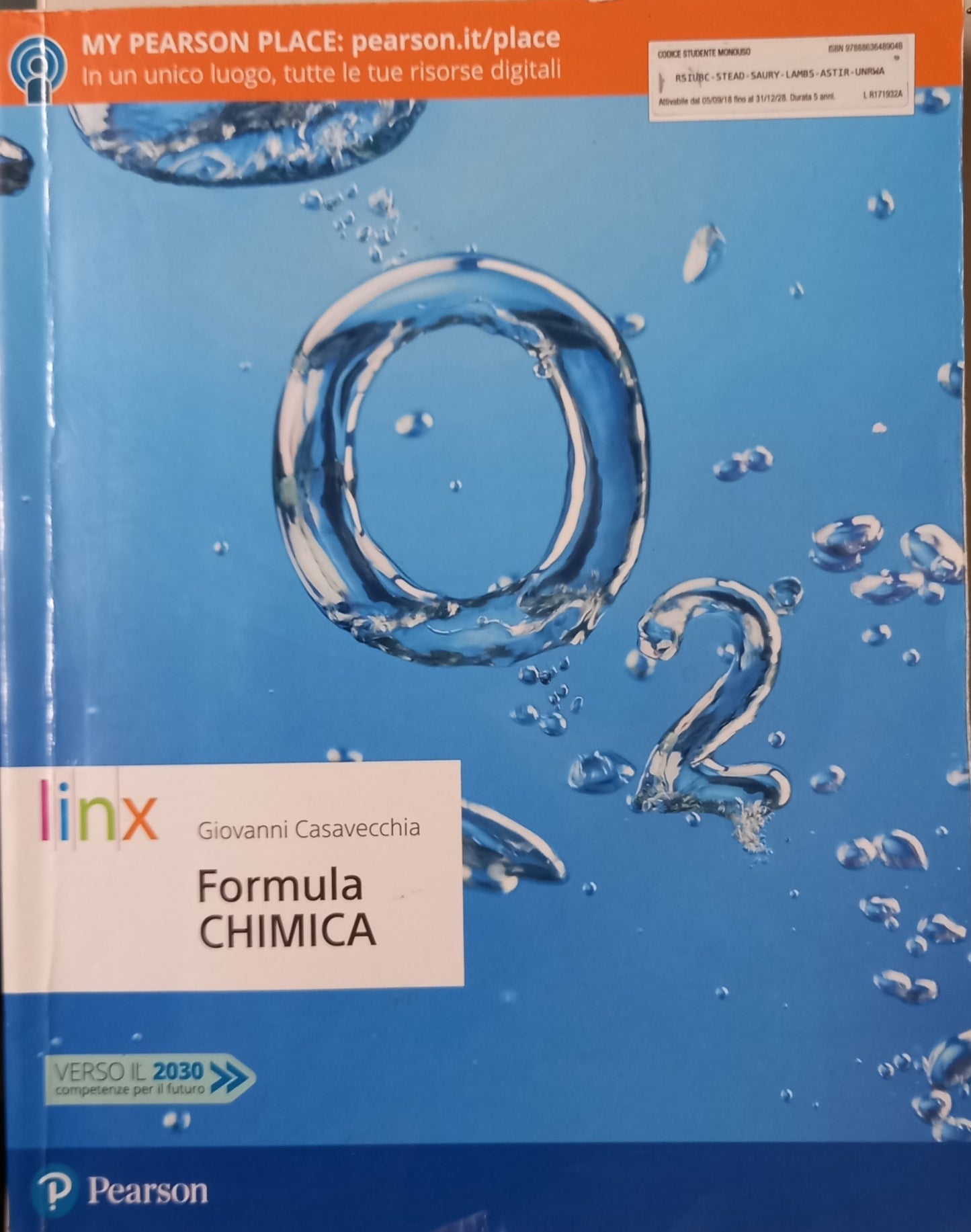 Formula chimica. Per il biennio delle Scuole superiori. Con app. Con e-book. Con espansione online