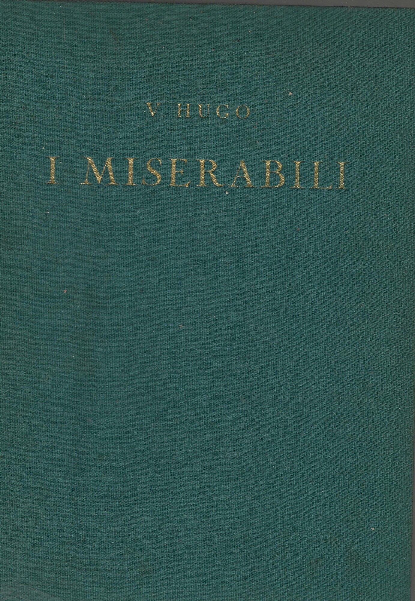 I MISERABILI --- MILANO RIZZOLI 1935