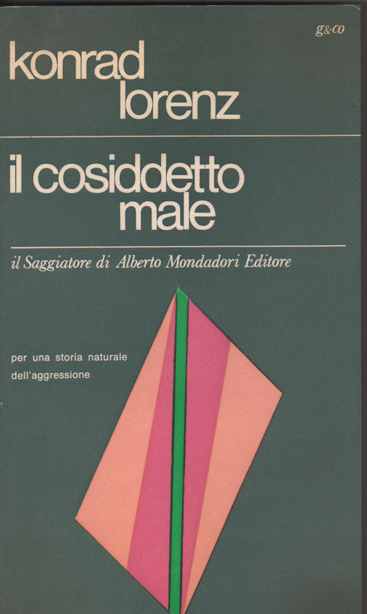 Il cosiddetto male. Per una storia naturale dell' aggressione.