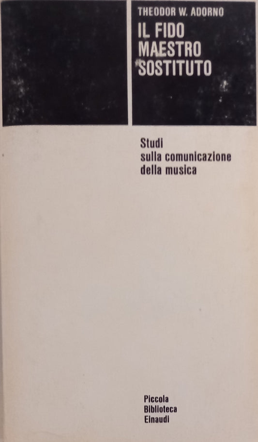 Il fido maestro sostituto