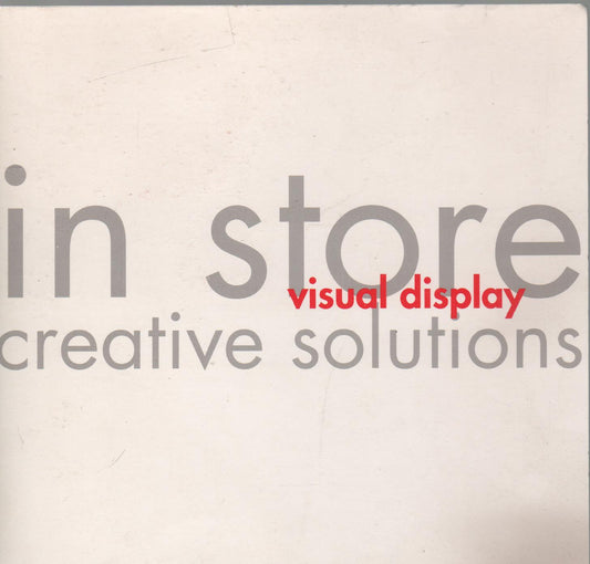 In store visual display creative solutions DVD
