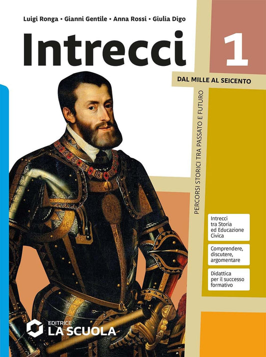 Intrecci. Per le Scuole superiori. Con e-book. Con espansione online. Dal Mille al Seicento (Vol. 1)