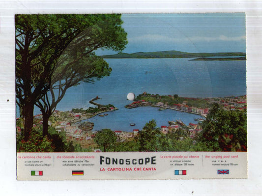 Isola d'Ischia - Fonoscope - La cartolina che canta Serenatella sciu' sciue'