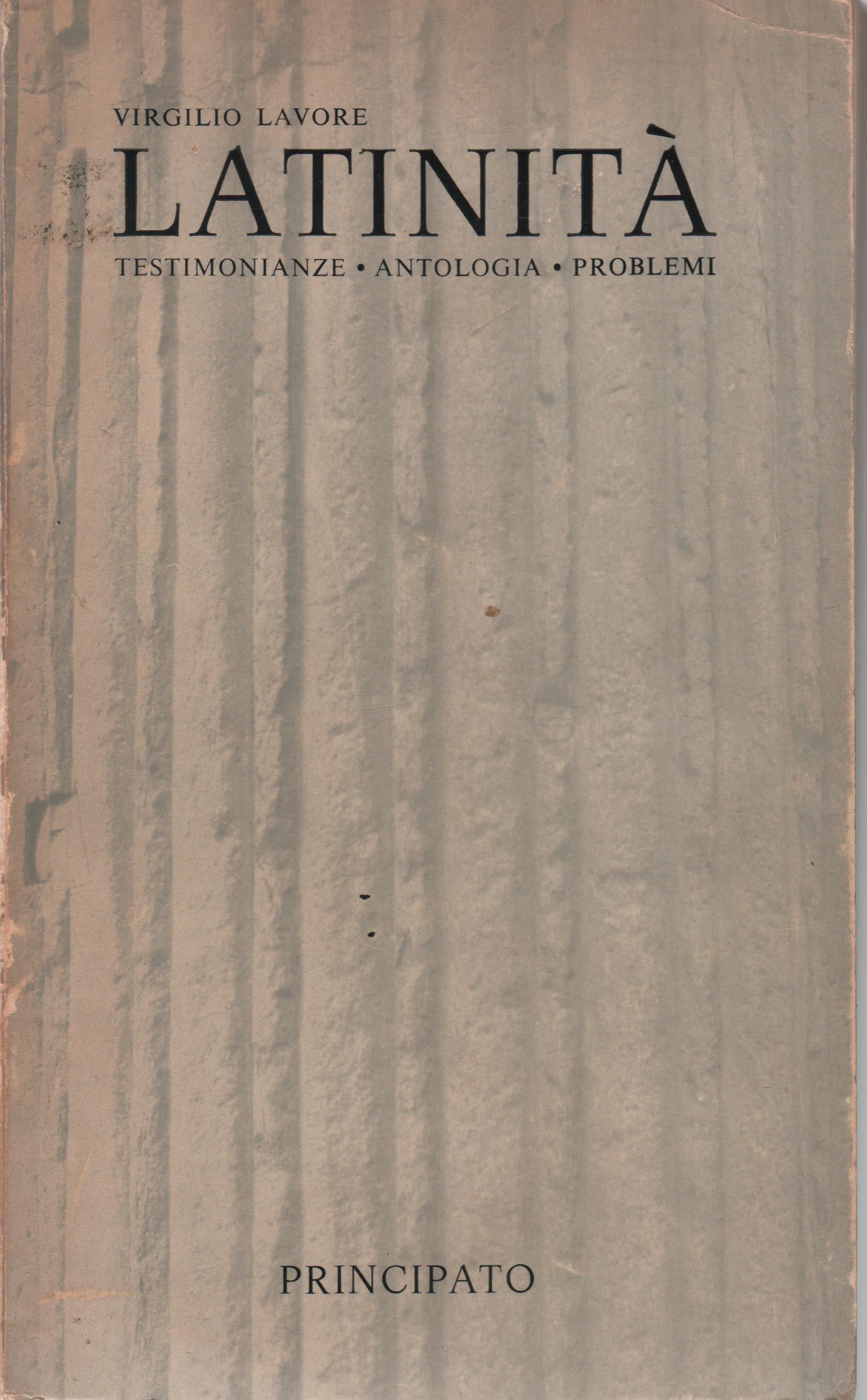 LATINITA’ - Profili Testimonianze Antologia Problemi 1979