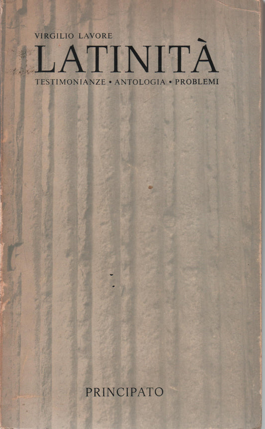 LATINITA’ - Profili Testimonianze Antologia Problemi 1979