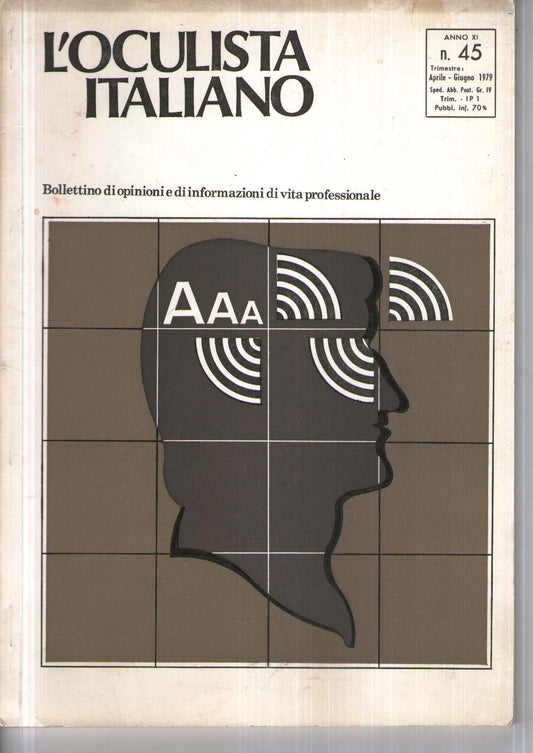 L'oculista italiano - anno XI n°45