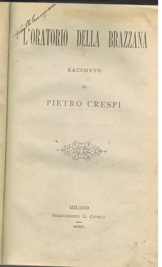 L'oratorio della Brazzana