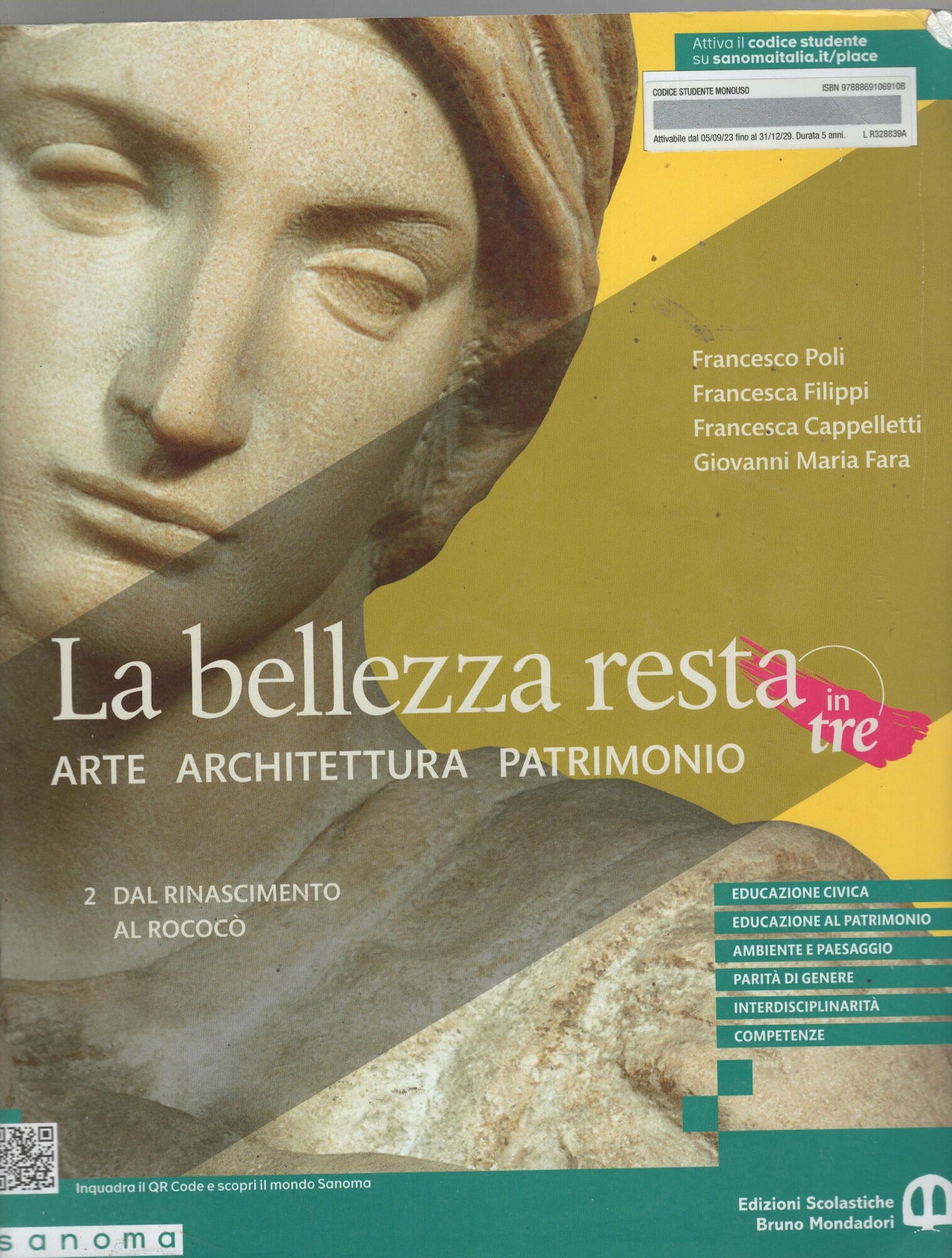 La bellezza resta. Arte Architettura Patrimonio. Per le Scuole superiori. Con e-book. Con espansione online. Dal Rinascimento al Rococò (Vol. 2)