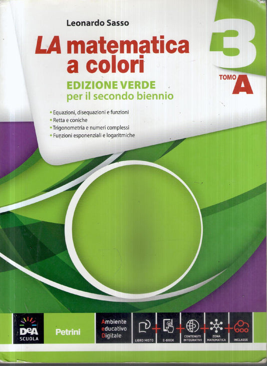 La matematica a colori 3 - edizione verde