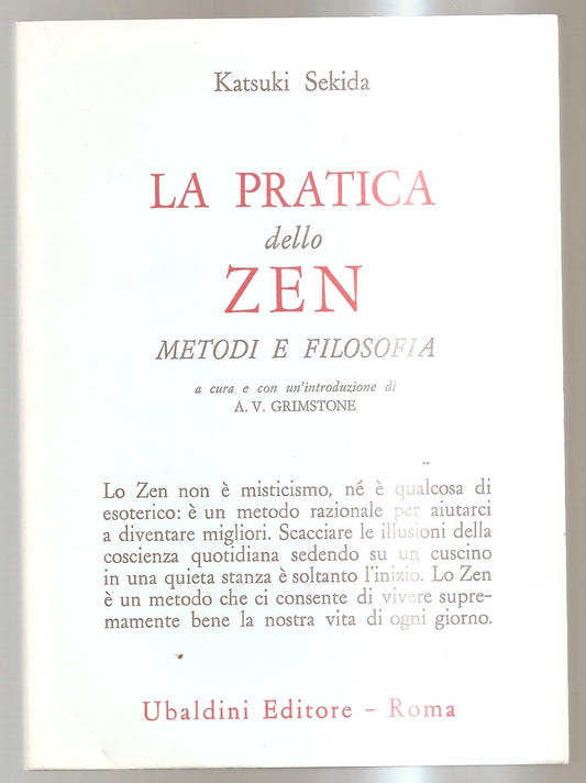 La pratica dello zen metodi e filosofia